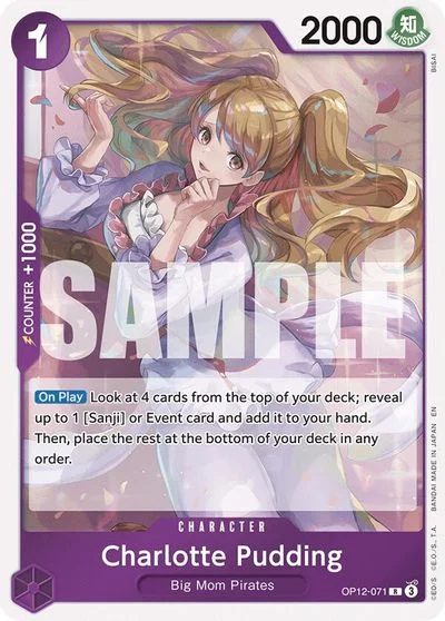 Charlotte Pudding OP12-071