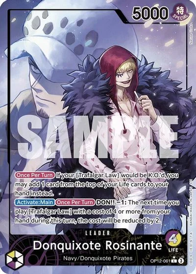 Donquixote Rosinante [Alternate Art] OP12-061