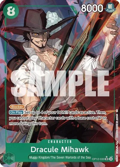 Dracule Mihawk [Alternate Art] OP12-030