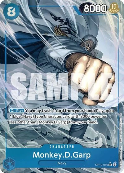 Monkey.D.Garp [Alternate Art] OP12-056