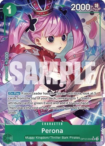 Perona [Alternate Art] OP12-034
