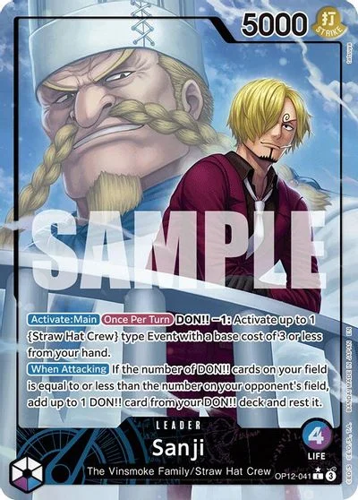 Sanji [Alternate Art] OP12-041
