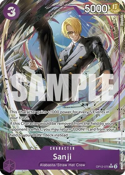 Sanji [Alternate Art] OP12-070