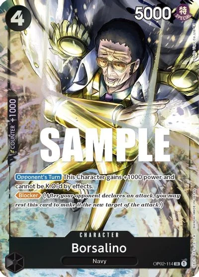 Borsalino [Alternate Art] OP02-114