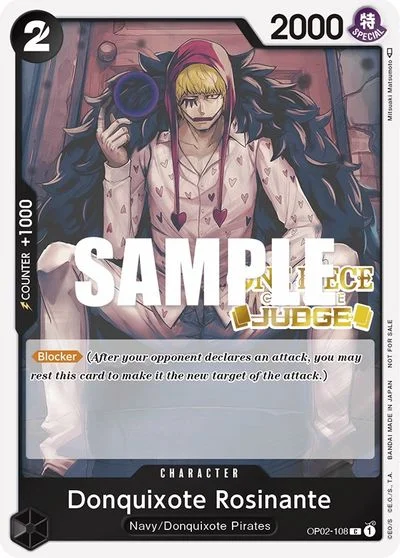 Donquixote Rosinante [Judge] OP02-108