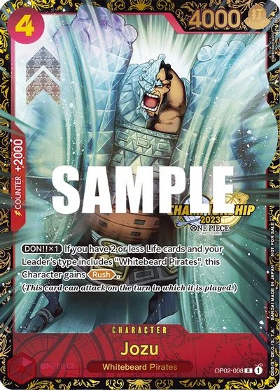 Jozu [Championship] OP02-008