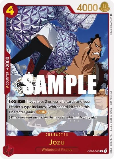 Jozu [Store Championship] OP02-008