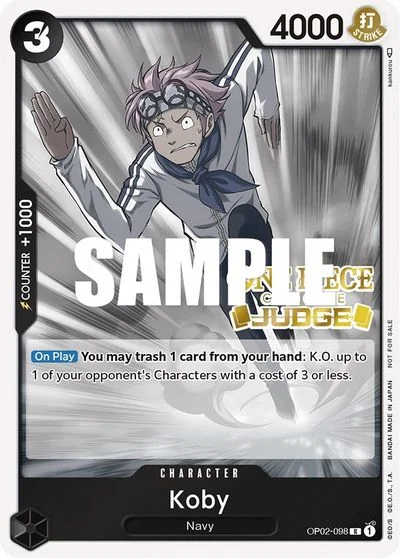 Koby [Judge] OP02-098