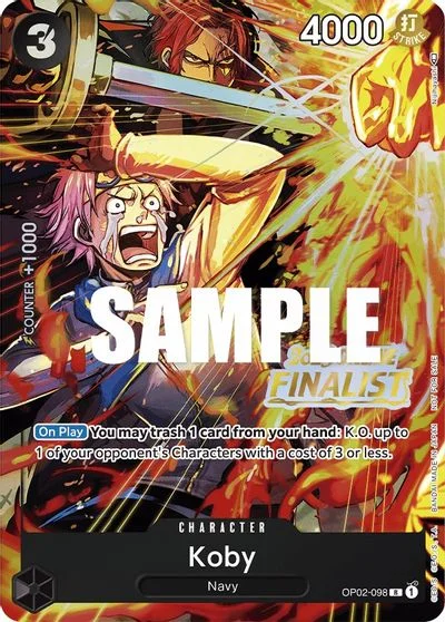 Koby [Online Finalist] OP02-098