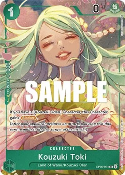 Kouzuki Toki [Box Topper] OP02-031