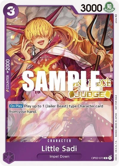 Little Sadi [Judge] OP02-073