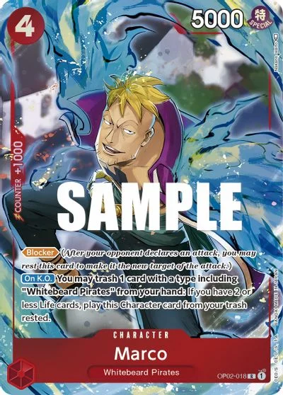 Marco [Alternate Art] OP02-018
