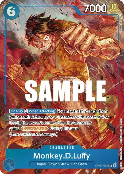 Monkey.D.Luffy [Alternate Art] OP02-062