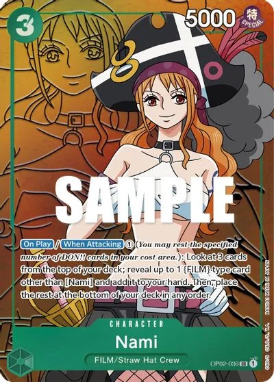 Nami [Alternate Art] OP02-036