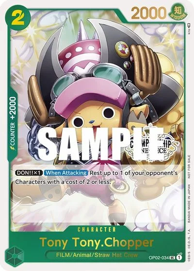 Tony Tony.Chopper [Store Championship] OP02-034
