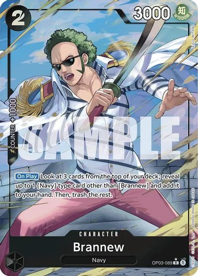 Brannew [Alternate Art Foil PRB01] OP03-089