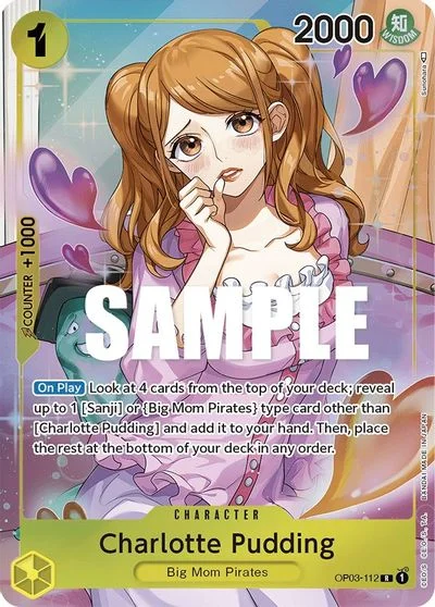 Charlotte Pudding [Alternate Art] OP03-112