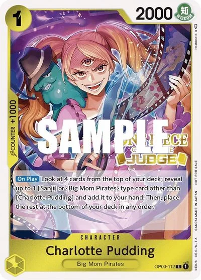Charlotte Pudding [Judge] OP03-112