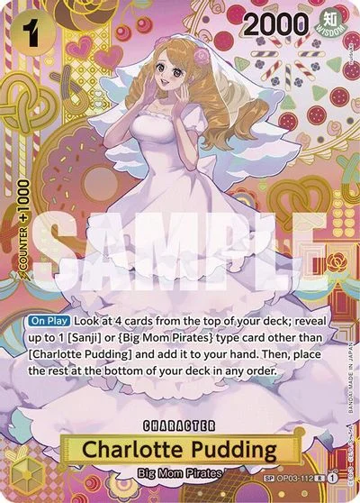 Charlotte Pudding [SP Foil] OP03-112