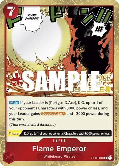 Flame Emperor [Judge] OP03-016