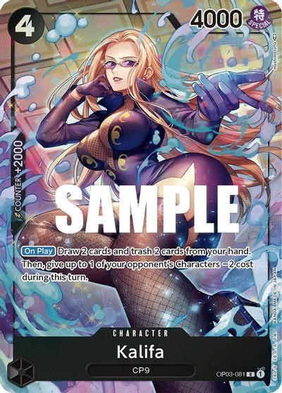 Kalifa [Alternate Art] OP03-081