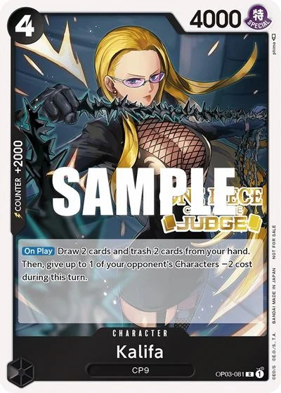 Kalifa [Judge] OP03-081