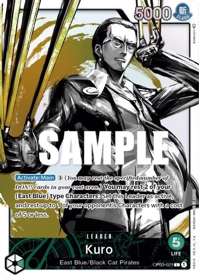 Kuro [Alternate Art] OP03-021