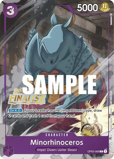 Minorhinoceros [Online Finalist] OP03-069