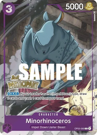 Minorhinoceros [Participant] OP03-069
