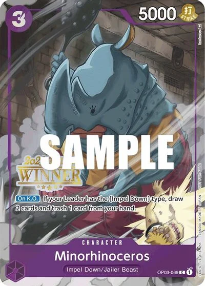 Minorhinoceros [Winner] OP03-069
