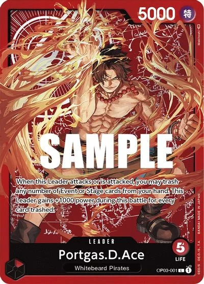 Portgas.D.Ace [Special Goods] OP03-001