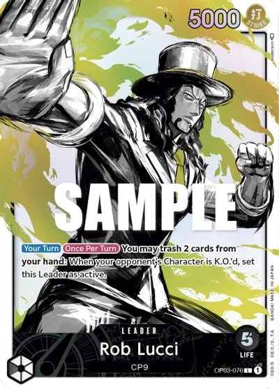 Rob Lucci [Alternate Art] OP03-076