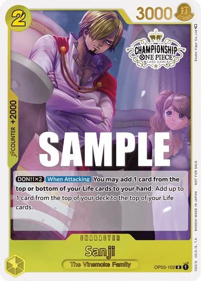 Sanji [Store Championship] OP03-102
