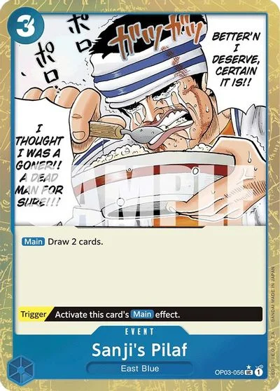 Sanji's Pilaf [Textured Foil PRB01] OP03-056