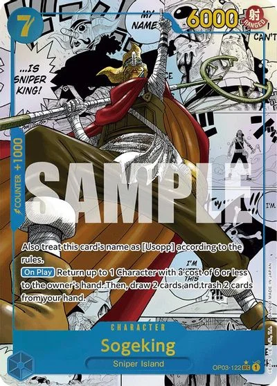Sogeking [Manga Foil PRB01] OP03-122