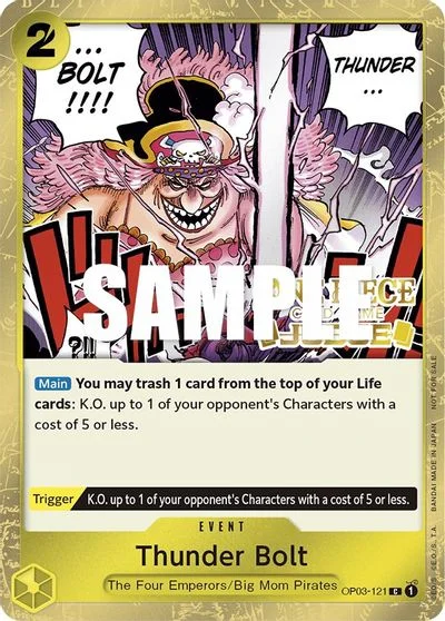 Thunder Bolt [Judge] OP03-121