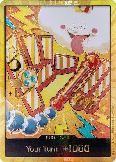 DON!! Card [Nami Gold]