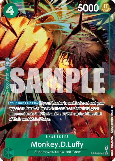 Monkey.D.Luffy [Alternate Art] PRB02-005