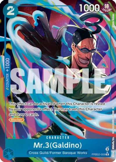 Mr.3 Galdino [Alternate Art] PRB02-009