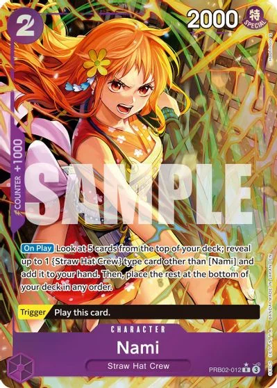 Nami [Alternate Art] PRB02-012