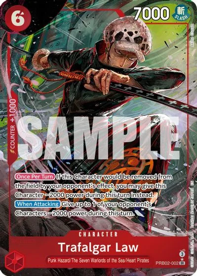 Trafalgar Law [Alternate Art] PRB02-002