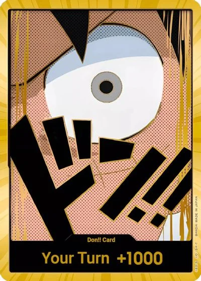DON Card [Luffy Gold]