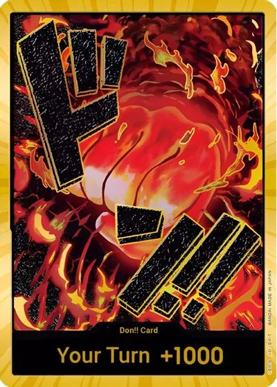 DON Card [Sakazuki Gold]