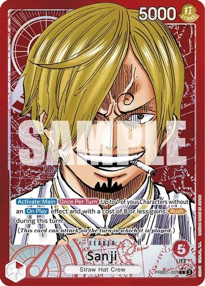 Sanji [Alternate Art] PRB01-001