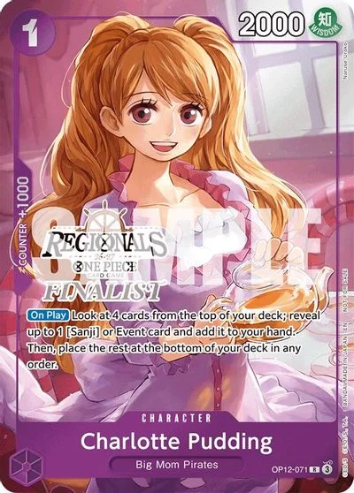 Charlotte Pudding [Regionals 26-27 Finalist] OP12-071