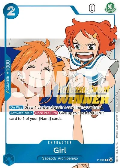 Girl [Release Event Winner] P-096