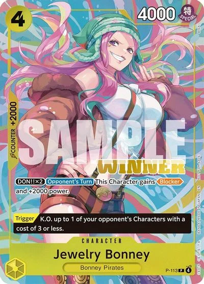 Jewelry Bonney [Winner] P-113