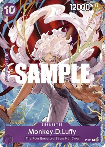 Monkey.D.Luffy [1st Anniversary Tournament] P-041