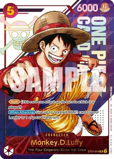 Monkey.D.Luffy [3rd Anniversary] ST21-014