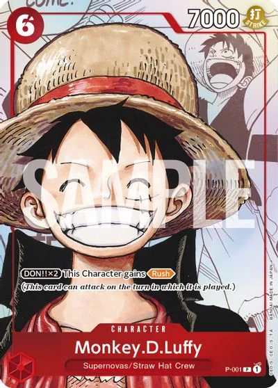 Monkey.D.Luffy [Alternate Art] P-001